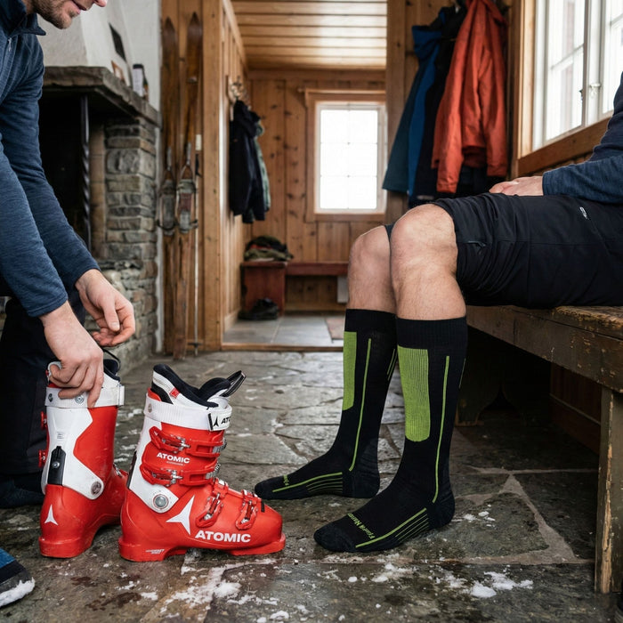 Merino Slēpošanas Zeķes ar Kevlaru