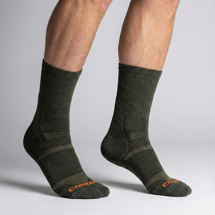 Merino wool Hiker Light socks khaki