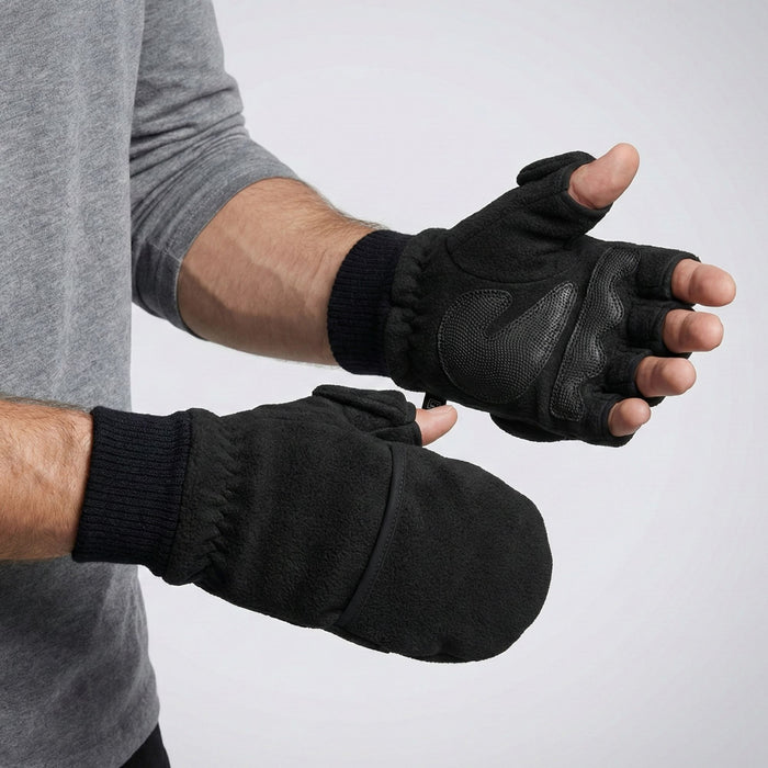 Trigger 2 in 1 Gloves Black