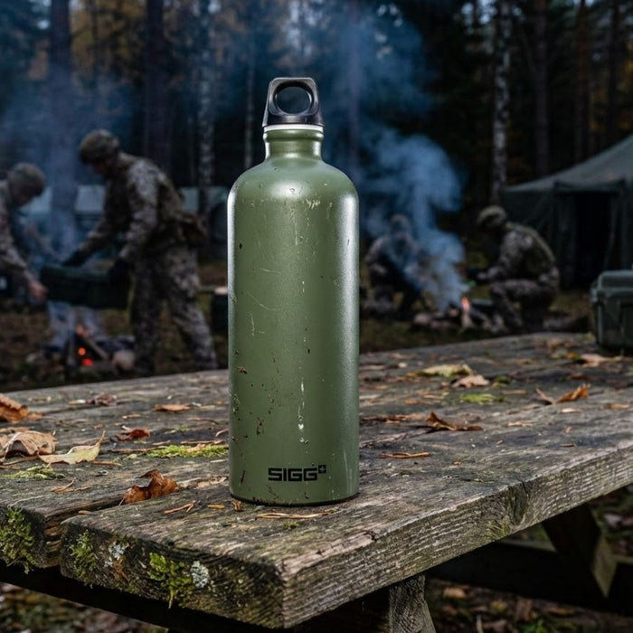  Alumīnija Ūdens pudele SIGG Traveller 1 L Zaļā 