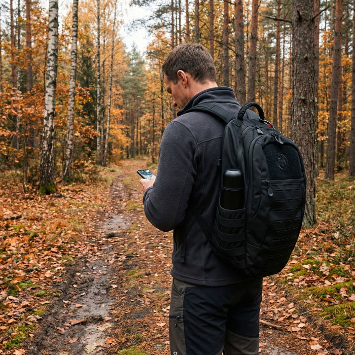 Taktiskā mugursoma FHM Rover 25 melna