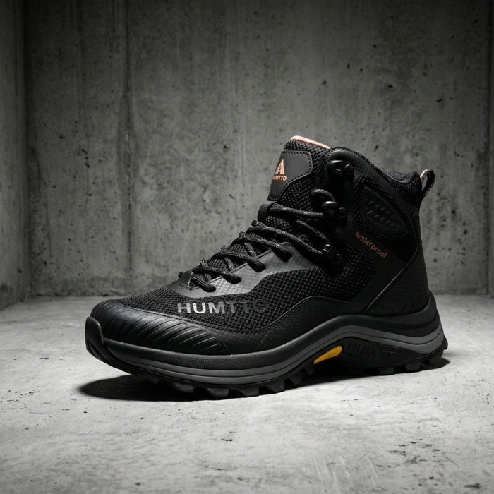 HUMTTO TrailFlex Black Women's Winter Hiking Boots