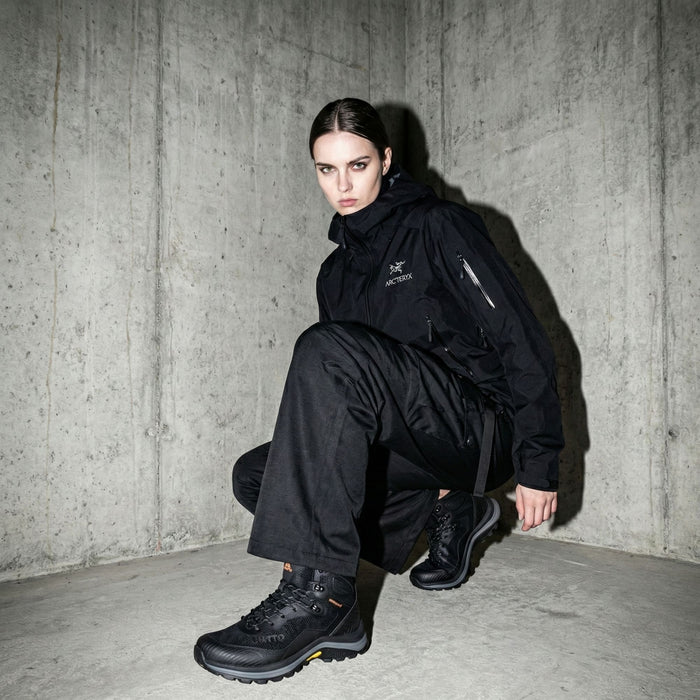 HUMTTO TrailFlex Black Women's Winter Hiking Boots