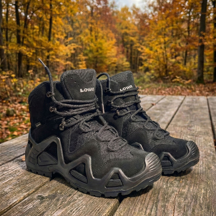 Taktiskie zābaki Lowa Zephyr GTX MID TF Black (1. paaudzes versija)