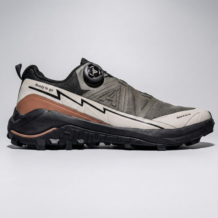 Vīriešu Neslīdoši Taku Skriešanas Apavi Humtto Khaki 