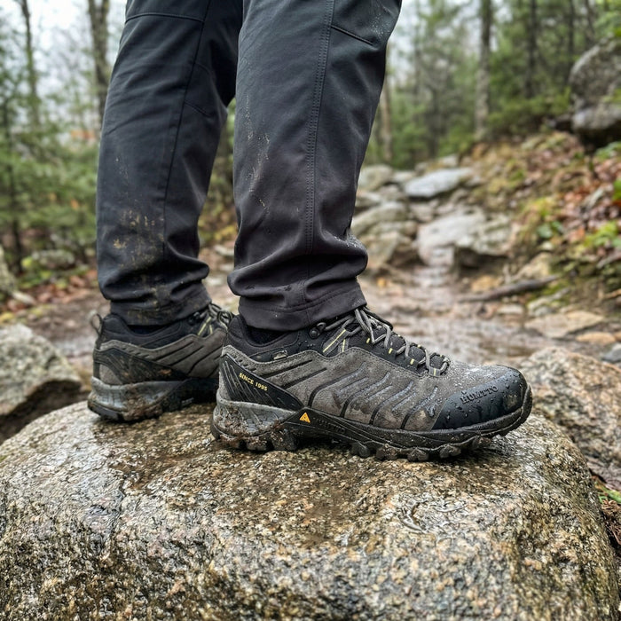 Hiking shoes Humtto men Low Grey