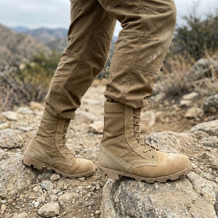 Mil-Tec US Speed Lace Desert Combat Boots khaki