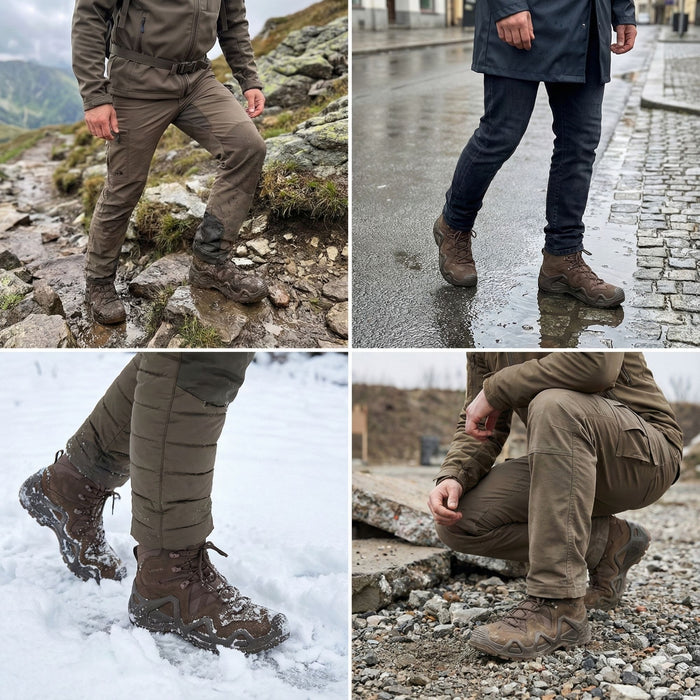 Lowa Military Boots ZEPHYR MK2 GTX MID, Dark Brown