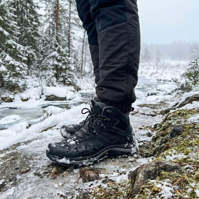 Туристические ботинки HUMTTO женские черные 