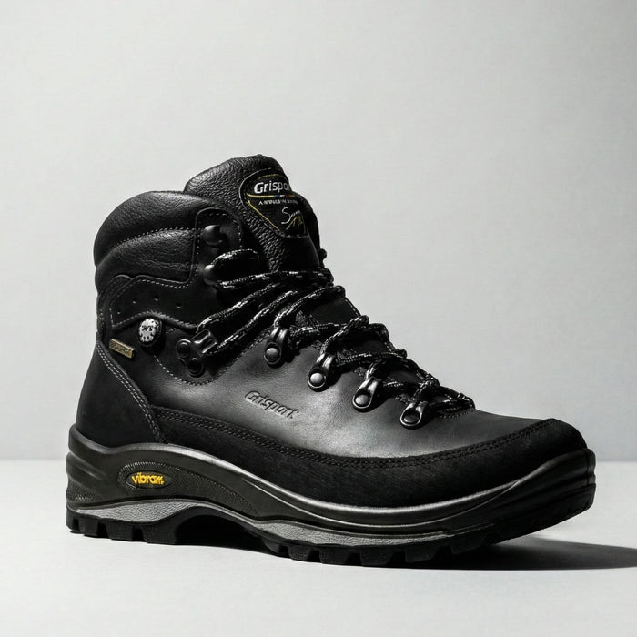 Winter Boots Grisport Black Leather WinTherm (-30°C)