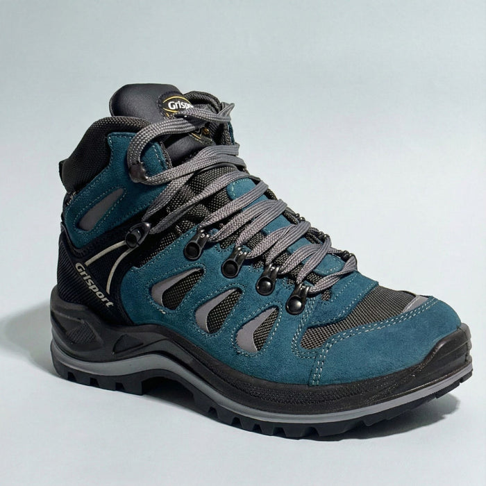 Зимние ботинки Grisport синие непромокаемые из нубука