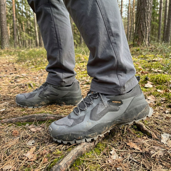 Мужские Ботинки с Протектором Humtto Серые