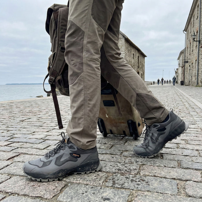 Мужские Ботинки с Протектором Humtto Серые