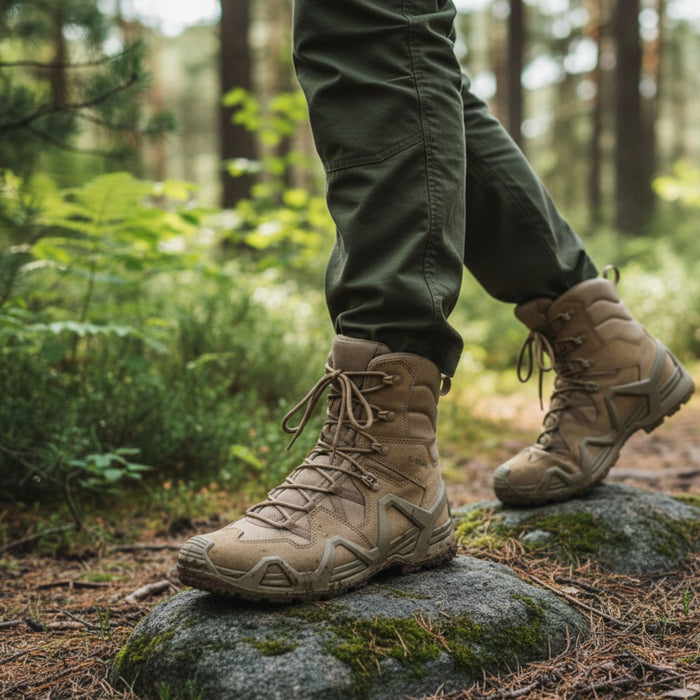 Armijas zābaki Lowa Zephyr MK2 Hi Coyote bez Gore-Tex