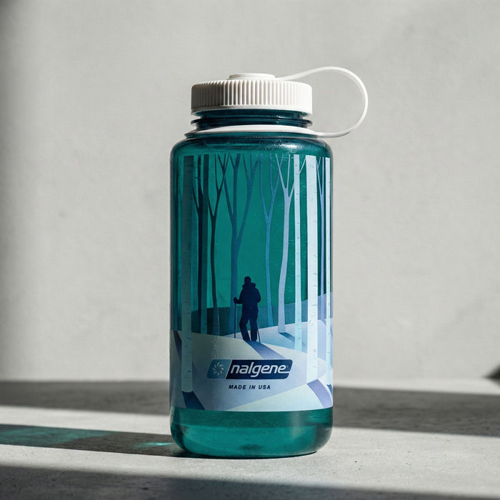Бутылка для воды Nalgene 1 L с пейзажем леса