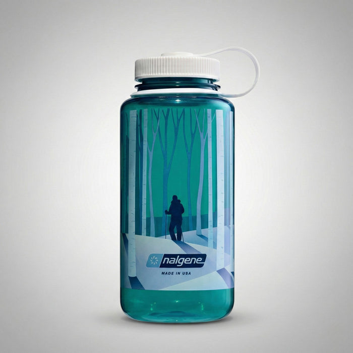 Бутылка для воды Nalgene 1 L с пейзажем леса