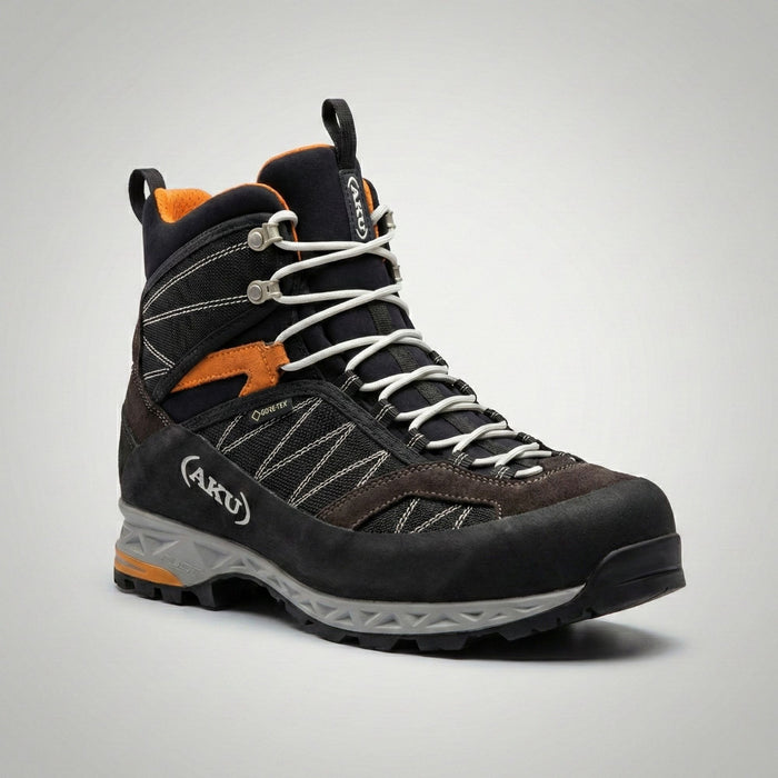 Треккинговые ботинки AKU Tengu Lite GTX Black/Orange размер 42.5