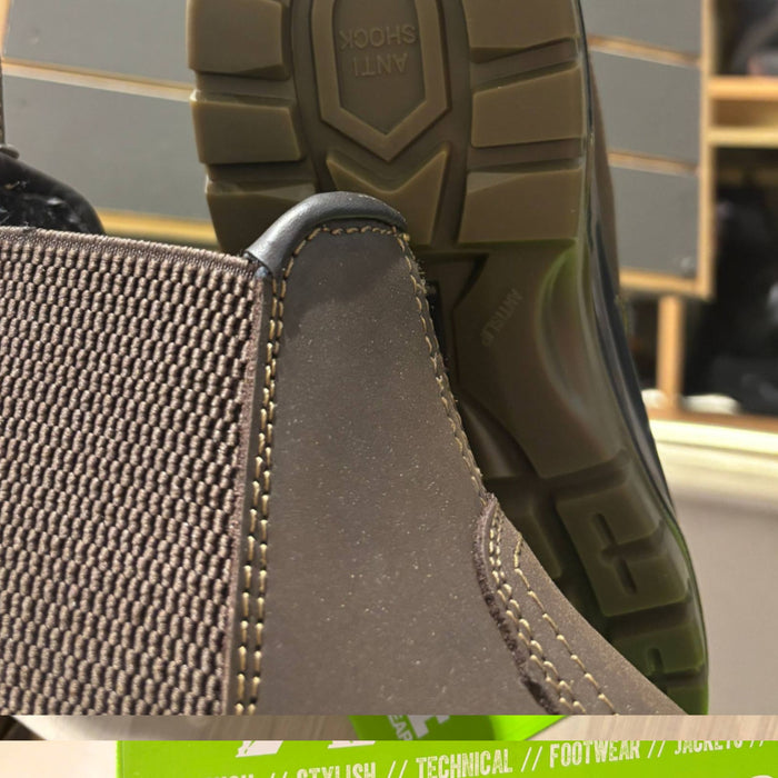 Защитные ботинки Apache коричневая кожа 43 размер