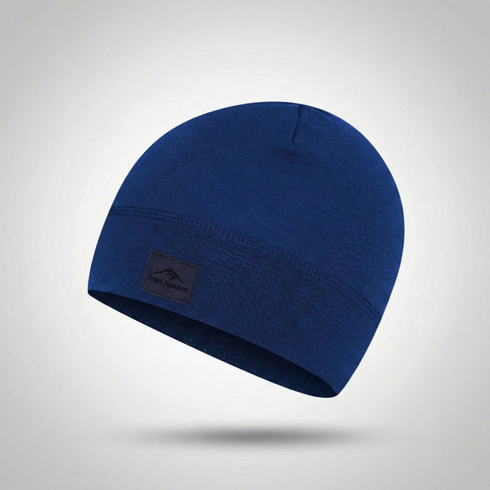 LIGHT MERINOULL BEANIE Cap navy