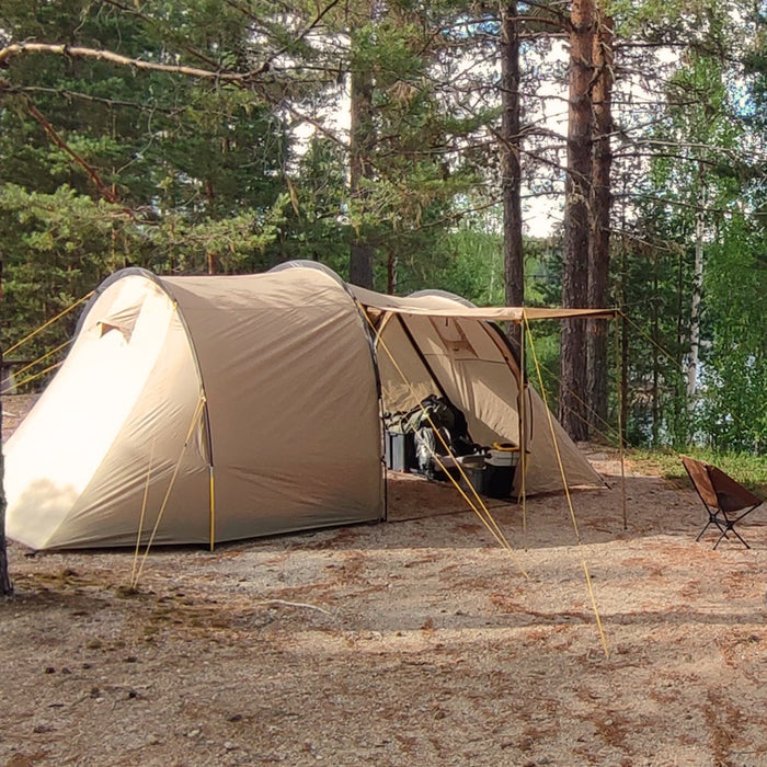 Семейная палатка Fjord Nansen SPLIT VI туннельная конструкция для 4–6 человек