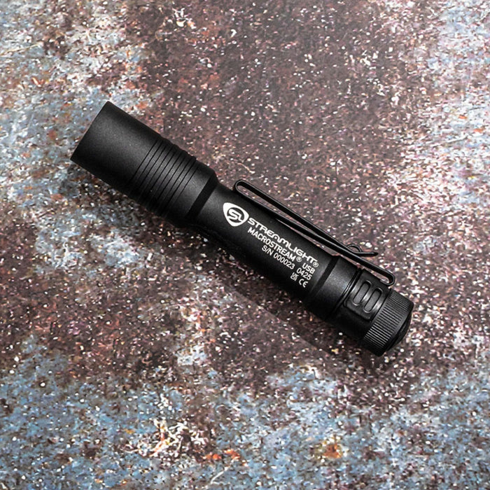 LED фонарь Streamlight MacroStream USB чёрный 500 lumens 62 g
