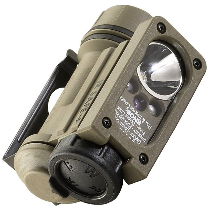 Tactical Flashlight Streamlight Sidewinder Compact II Coyote multi-directional LED