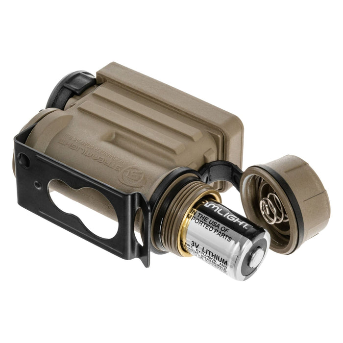 Tactical Flashlight Streamlight Sidewinder Compact II Coyote multi-directional LED