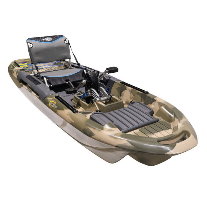 Рыболовный каяк 3Waters BIG FISH 103 с педальной платформой повышенной устойчивости