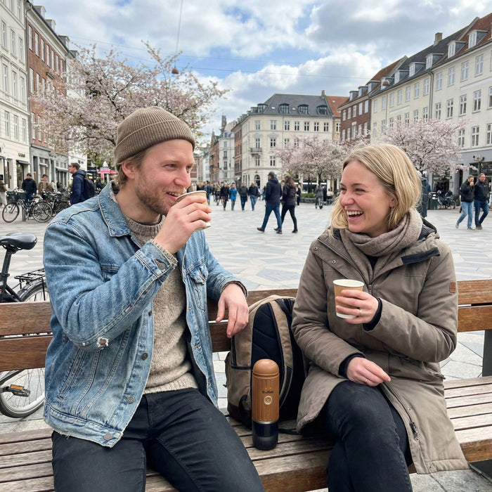 Portable Coffee Maker for Camping, Car, Boat Self-Heating