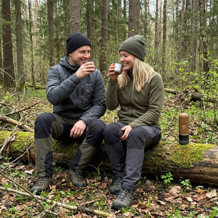 Portable Coffee Maker for Camping, Car, Boat Self-Heating