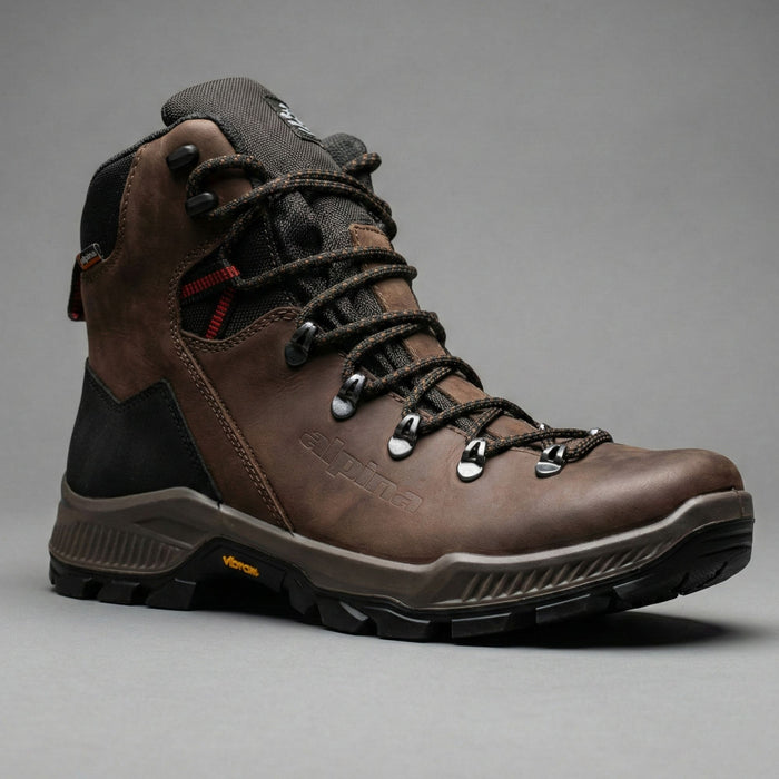 Hiking Boots Alpina Prima Mid Classic Brown