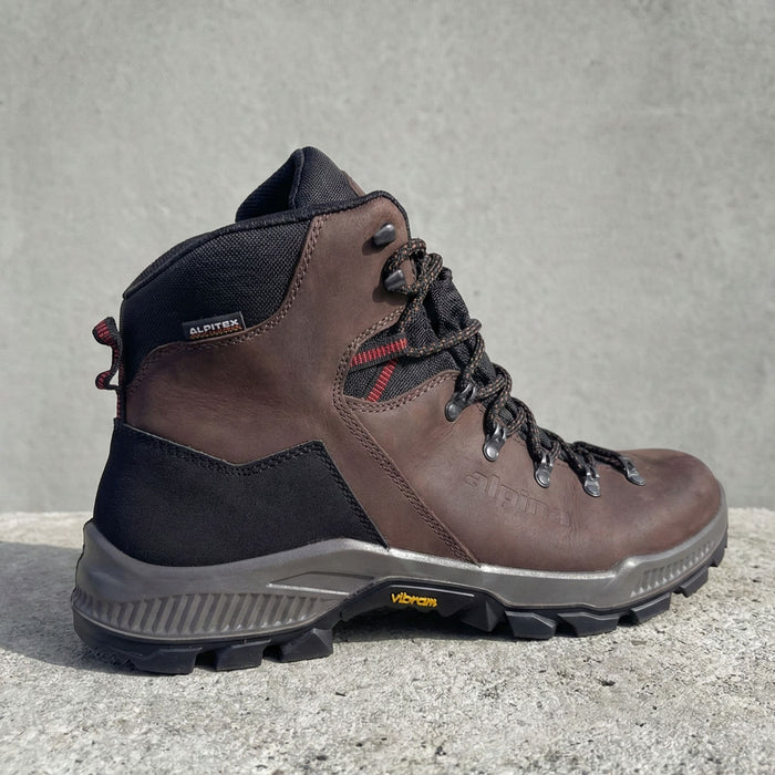 Hiking Boots Alpina Prima Mid Classic Brown