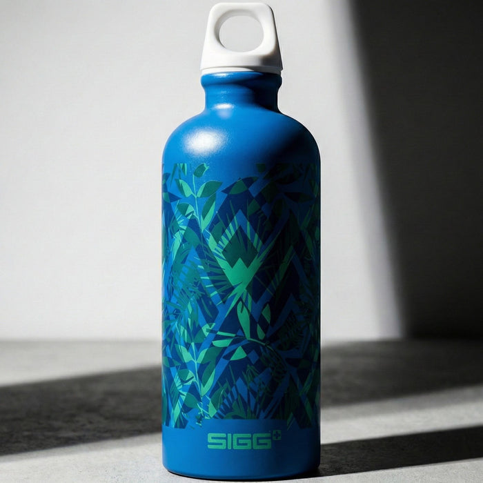 Алюминевая Бутылка SIGG Florid Electric Blue Touch 600мл 