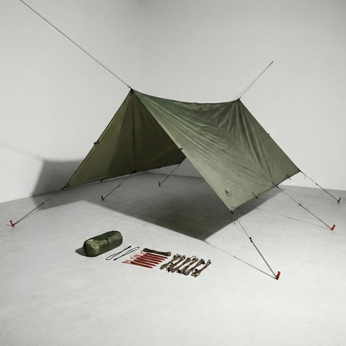 Bushmen Easy Tarp Nojume 4x3 Zaļa 850 g