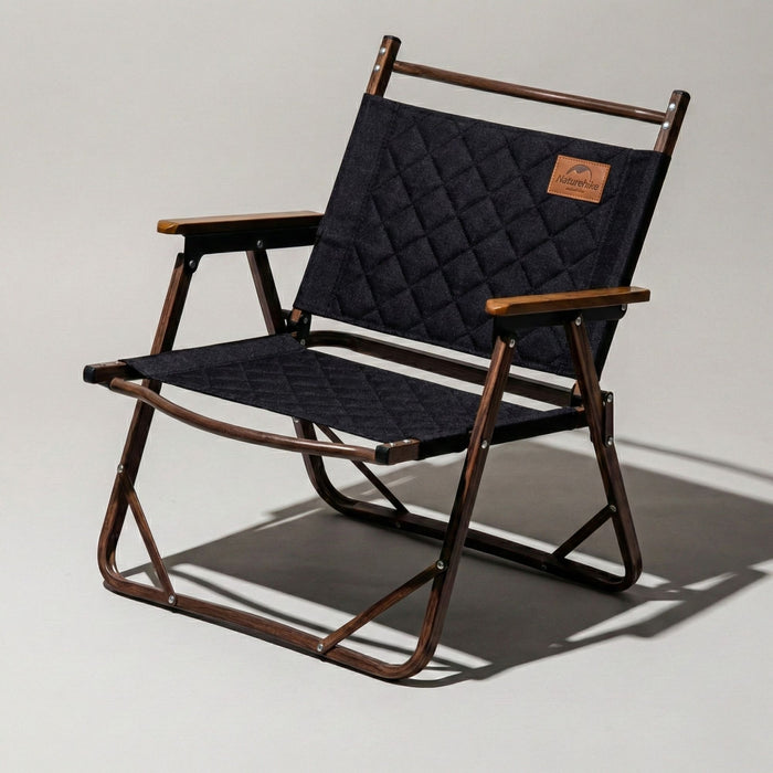 Naturehike MW02 Складной Кемпинговый Стул Черный