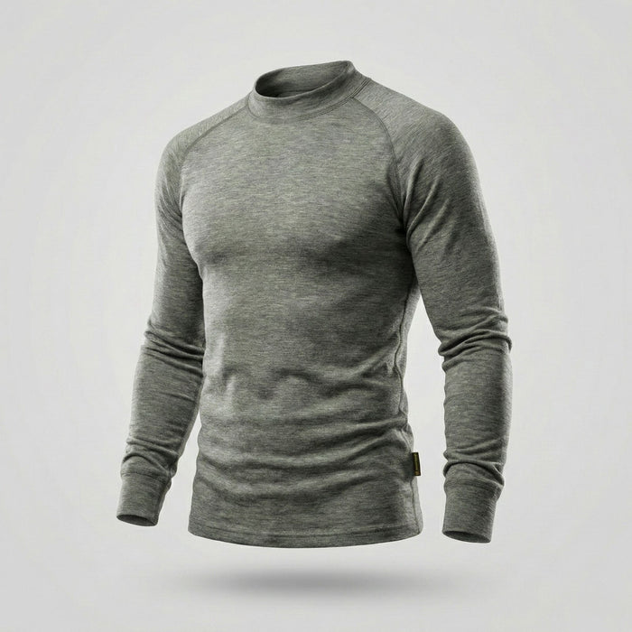Thermal Base Layer Shirt Thermowave Merino Warm Active khaki