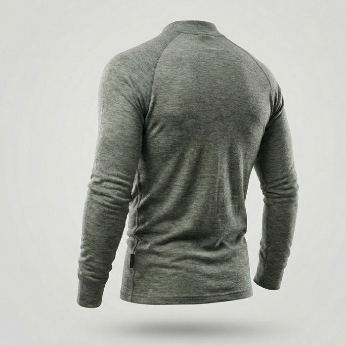 Thermal Base Layer Shirt Thermowave Merino Warm Active khaki