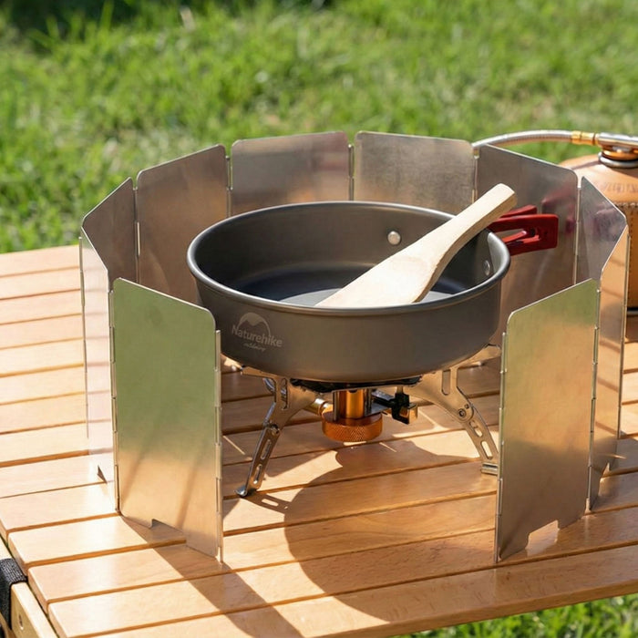 Gas Stove Wind Shield Folding
