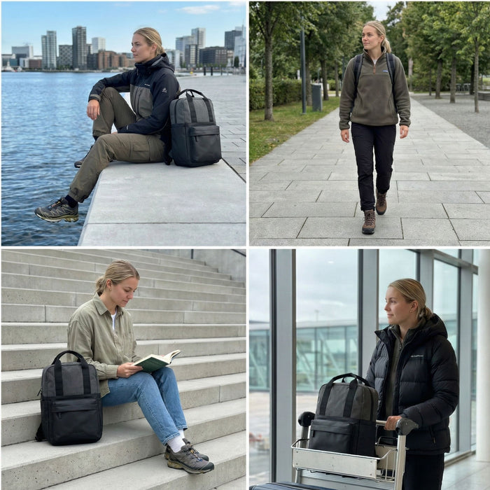 Ryanair mugursoma Beagles Bando Kompakta Melna