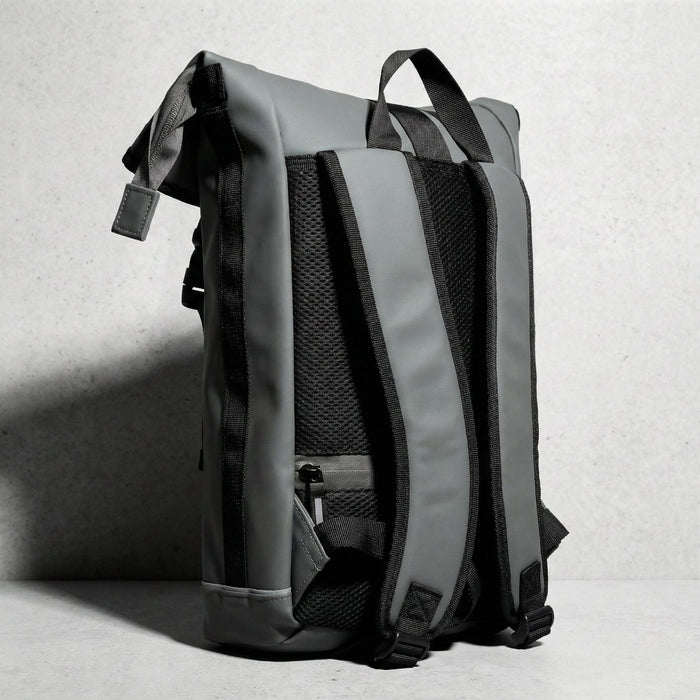 Водонепроницаемый рюкзак для ноутбука Beagles Rolltop рюкзак для Ryanair серый