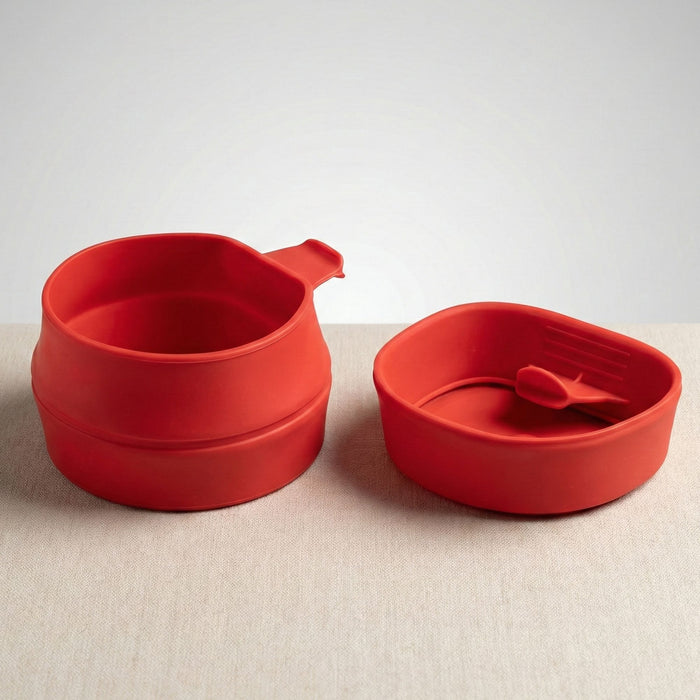 Salokāmā krūze Wildo Fold-A-Cup termoplastika kompakta 250 ml sarkana