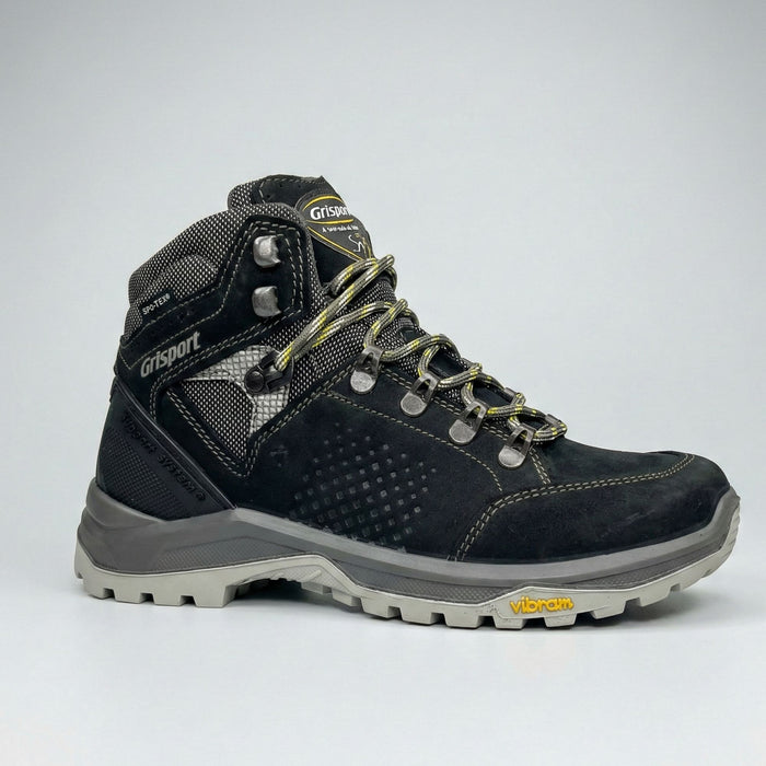 Hiking Boots Grisport 14409N43t Nubuck Vibram Sole Waterproof Black