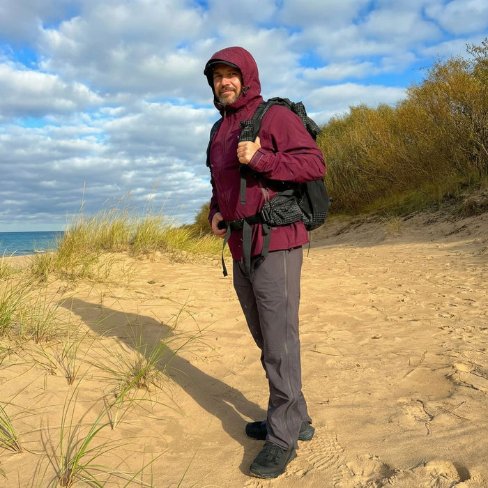 Ūdensizturīgs kostīms FHM Explorer vinous 10000 mm membrāna