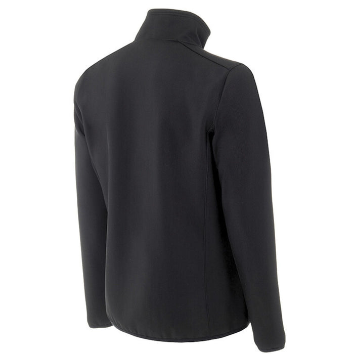 Софтшелл куртка FHM Nuk эластичная ветрозащита Черная