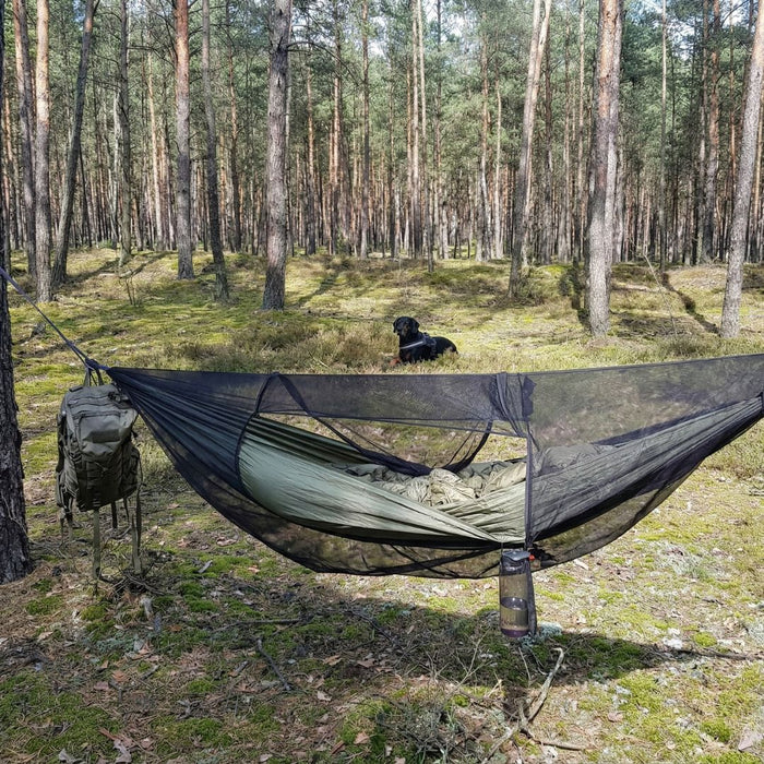 Bushmen Jungle Hammock with Insect Net 650g