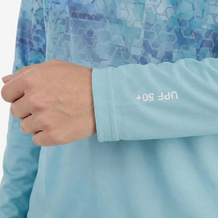 UV Hoodie Mark V2 UPF 50+ долговременная защита от солнца синий