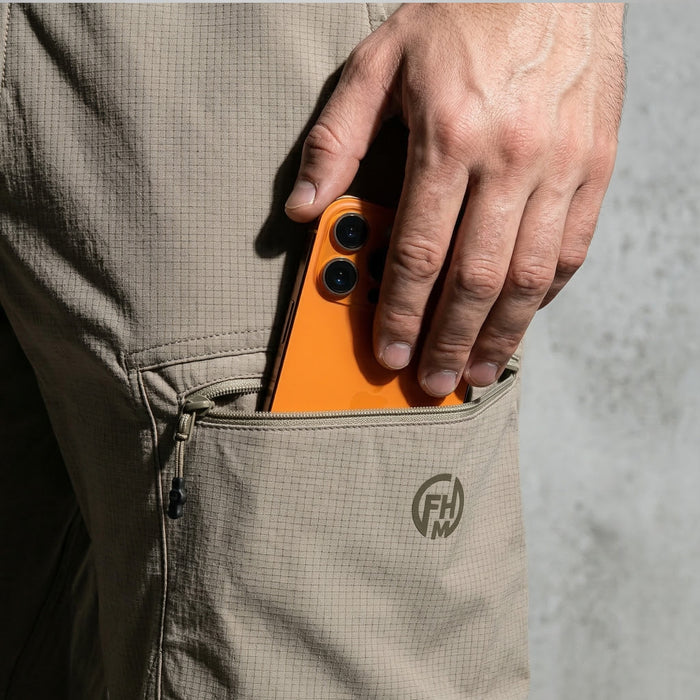 Hiking Pants FHM Flow UV Protection UPF 50+ Olive