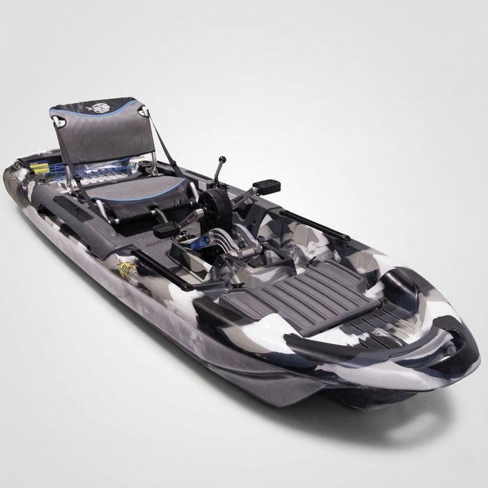 Fishing Kayak 3Waters BIG FISH 103 pedal-driven stability platform