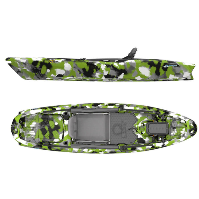 Рыболовный каяк 3Waters Big Fish 105 трёхпонтонный корпус