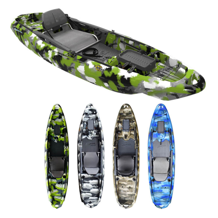 Рыболовный каяк 3Waters Big Fish 105 трёхпонтонный корпус